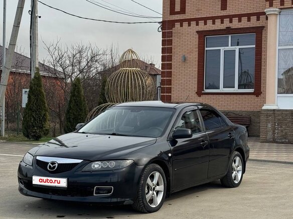 2006 Mazda 6 I (GG) Рестайлинг, чёрный, 520000 рублей