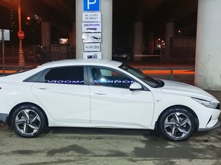 2023 Hyundai Elantra VII (CN7), белый, 2200000 рублей, вид 2