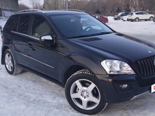 2008 Mercedes-Benz M-Класс 350 II (W164) Рестайлинг, чёрный, 1800000 рублей, вид 2