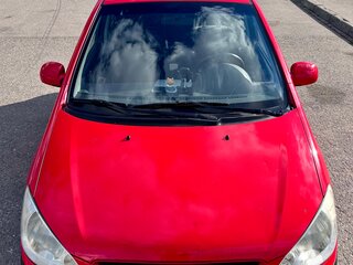 2006 Hyundai Getz I Рестайлинг, красный, 530000 рублей, вид 2