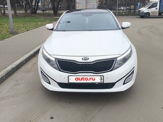 2014 Kia Optima III Рестайлинг, белый, 1250000 рублей, вид 2