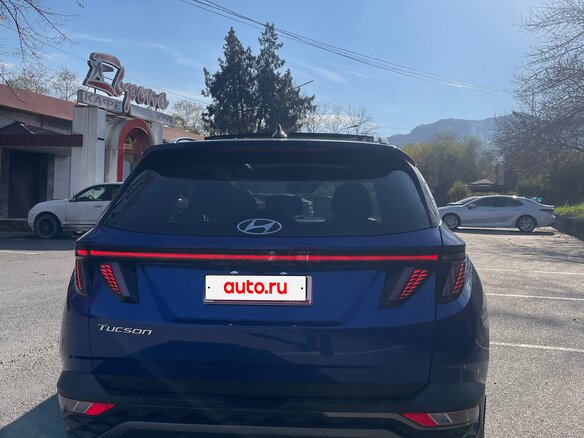 2023 Hyundai Tucson IV, синий, 3400000 рублей - вид 6