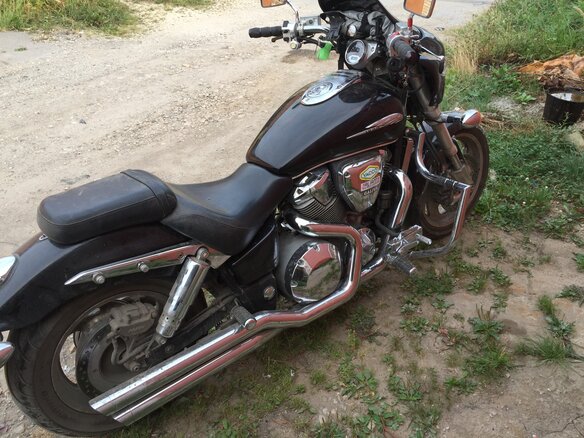 2002 Honda VTX 1800, чёрный - вид 4