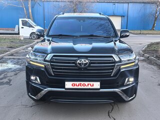 2016 Toyota Land Cruiser 200 Series Рестайлинг 2, чёрный, 6500000 рублей, вид 1