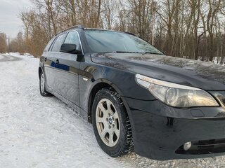 2005 BMW 5 серии 520d V (E60/E61), чёрный, 1200000 рублей, вид 2