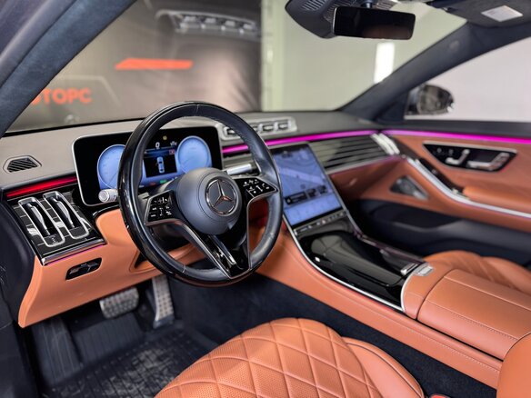 2020 Mercedes-Benz S-Класс 580 Long 4MATIC VII (W223), серый, 11390000 рублей - вид 26