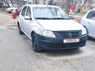 2013 Renault Logan I Рестайлинг, серый, 250000 рублей, вид 1