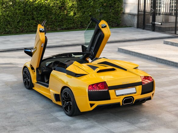 2009 Lamborghini Murcielago I Рестайлинг, жёлтый - вид 12
