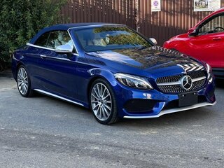 2016 Mercedes-Benz C-Класс 180 IV (W205), синий, 3299999 рублей, вид 4