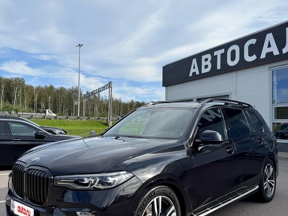 2020 BMW X7 40i I (G07), чёрный, 5250000 рублей