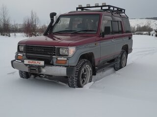 1990 Toyota Land Cruiser Prado 70 Series, пурпурный, 1250000 рублей, вид 5