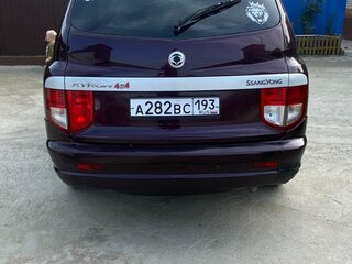 2007 SsangYong Kyron I, фиолетовый, 800000 рублей, вид 4