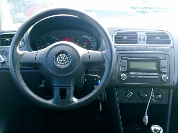 2011 Volkswagen Polo V, синий - вид 9