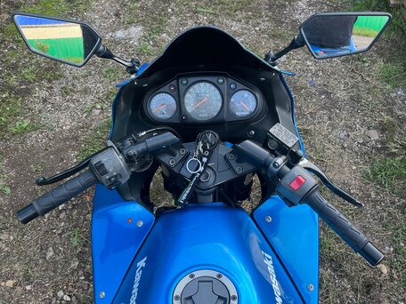 2010 Kawasaki Ninja 250R, синий, 270000 рублей, вид 2