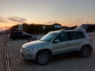 2010 Volkswagen Tiguan I, серебристый, 1200000 рублей, вид 1