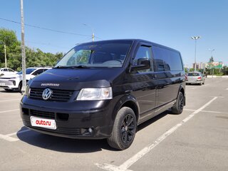 2007 Volkswagen Caravelle LWB Long T5, чёрный, 1500000 рублей, вид 1