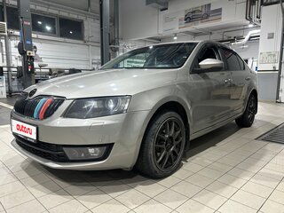 2013 Skoda Octavia III (A7), бежевый, 1250000 рублей, вид 1