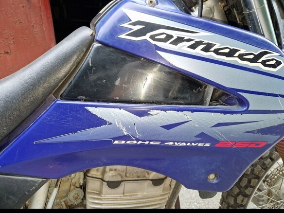 2003 Honda XR 250, синий, 170000 рублей - вид 4