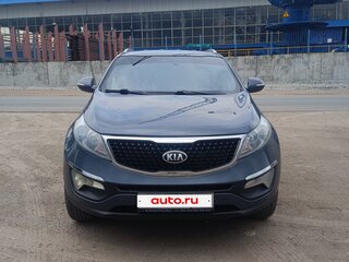 2014 Kia Sportage III Рестайлинг, синий, 1320000 рублей, вид 1