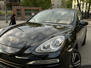 2012 Porsche Cayenne Diesel II (958), чёрный, 2950000 рублей, вид 2
