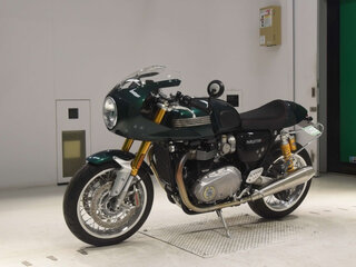 2019 Triumph Thruxton, зелёный, 1100000 рублей, вид 4