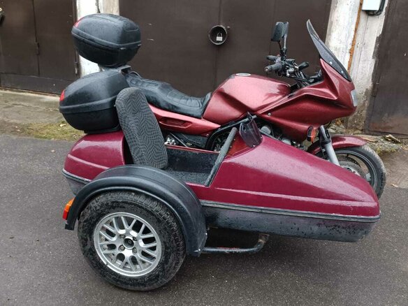 2001 Yamaha XJ900, красный, 360000 рублей - вид 6
