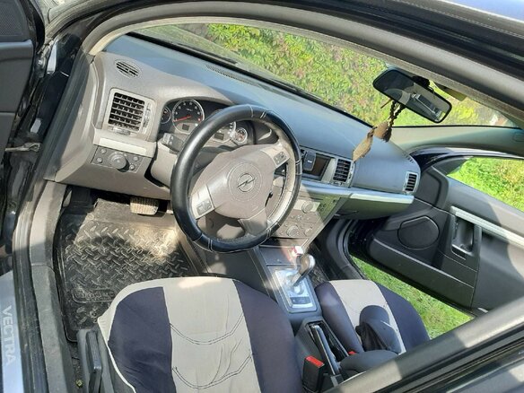 2006 Opel Vectra C Рестайлинг, чёрный - вид 6