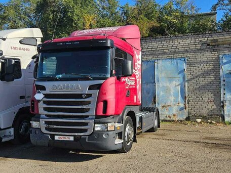 2010 Scania G-series, пурпурный, 3400000 рублей, вид 1