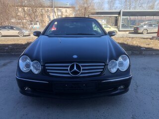 2003 Mercedes-Benz CLK-Класс 320 II (W209), чёрный, 1650000 рублей, вид 1