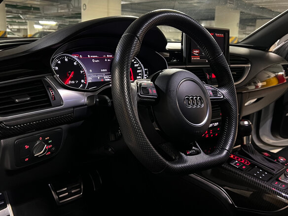 2016 Audi RS 7 performance I (4G) Рестайлинг, синий - вид 18