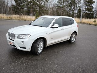 2012 BMW X3 28i xDrive II (F25), белый, 1420000 рублей, вид 1