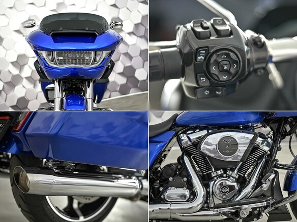 2024 Harley-Davidson Road Glide, синий, 2989000 рублей - вид 9
