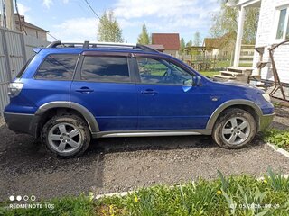 2004 Mitsubishi Outlander I, синий, 1500000 рублей, вид 4