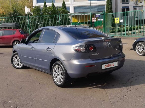 2008 Mazda 3 I (BK) Рестайлинг, серый - вид 5