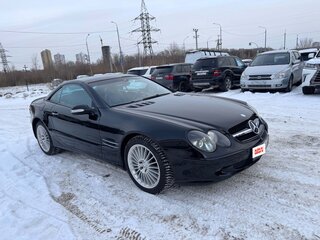 2002 Mercedes-Benz SL-Класс 500 5-speed V (R230), чёрный, 2450000 рублей, вид 3