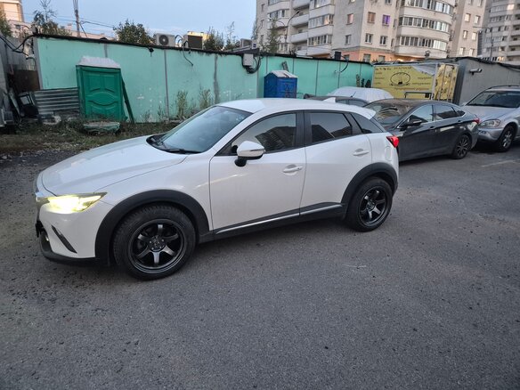 2017 Mazda CX-3 I, белый, 1250000 рублей - вид 9
