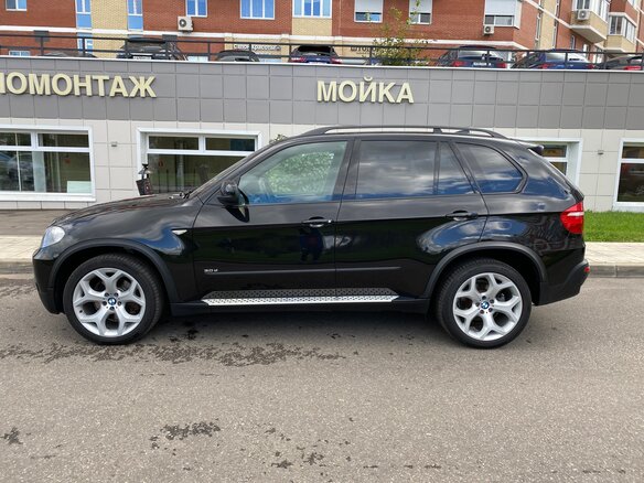 2008 BMW X5 30d II (E70), чёрный, 8500000 рублей - вид 7