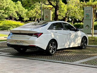 2022 Hyundai Elantra VII (CN7), белый, 1297000 рублей, вид 4