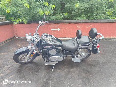 2005 Kawasaki VN1500 Vulcan, чёрный, 490000 рублей, вид 1