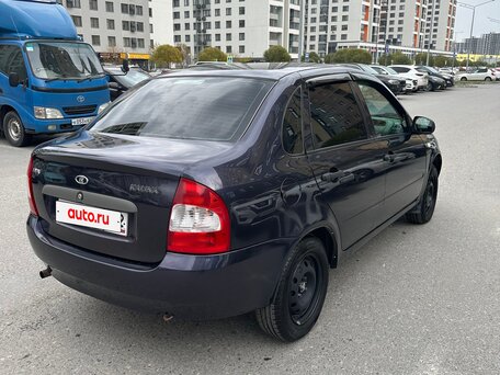 2008 Lada (ВАЗ) Kalina I, фиолетовый, 180000 рублей, вид 3