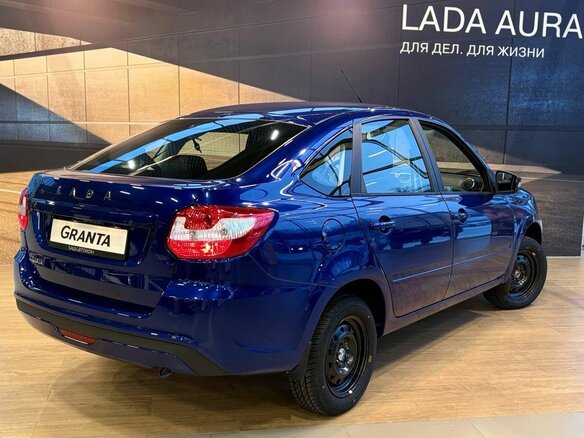 2026 Lada (ВАЗ) Granta I Рестайлинг, синий, 1118000 рублей - вид 8