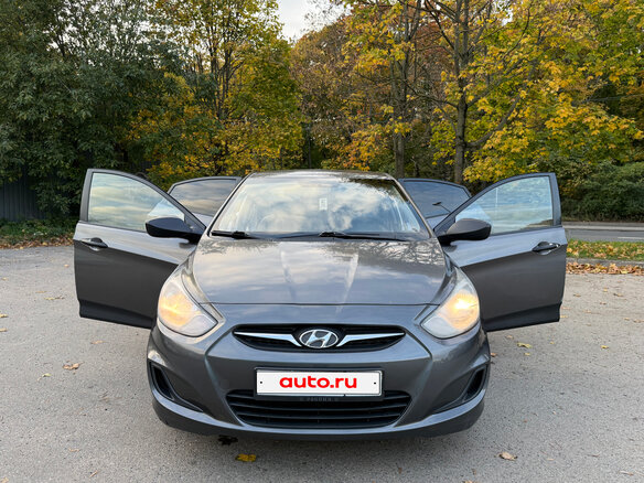 2011 Hyundai Solaris I, серый, 595000 рублей - вид 18