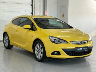 2014 Opel Astra GTC J Рестайлинг, жёлтый, 949000 рублей, вид 1