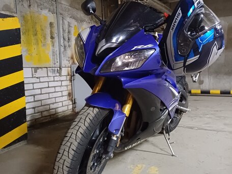 2009 Yamaha YZF-R6, синий, 600000 рублей, вид 4
