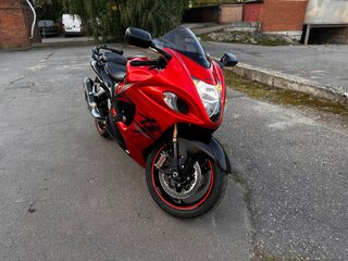 2007 Suzuki GSX 1300 R Hayabusa, оранжевый, 1100000 рублей, вид 3