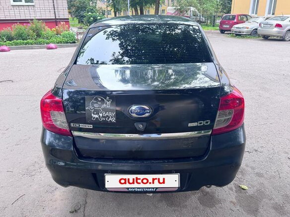 2014 Datsun on-DO I, чёрный, 260000 рублей - вид 3