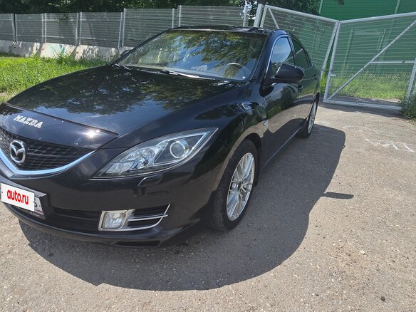2008 Mazda 6 II (GH), чёрный, 795000 рублей - вид 1