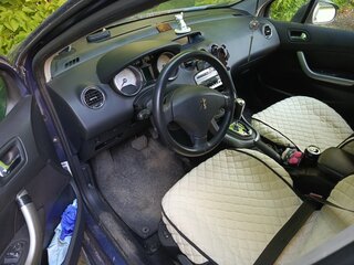 2008 Peugeot 308 I, синий, 290000 рублей, вид 4