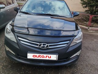 2015 Hyundai Solaris I Рестайлинг, чёрный, 1000000 рублей, вид 1