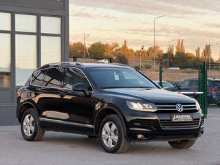 2011 Volkswagen Touareg II, чёрный, 1700000 рублей, вид 4